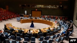 지난달 16일 뉴욕 유엔본부에서 안보리 회의가 열리고 있다. (자료사진)