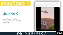 Este video no muestra un operativo de detención de siete venezolanos vinculados a incendios forestales de Chile, en realidad es de un trabajo vinculado a la Jefatura de la Defensa Nacional chilena.