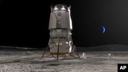 Концепт лунного посадочного модуля Blue Moon компании Blue Origin