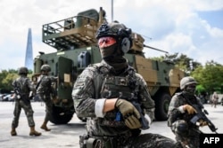 지난 8월 한국 서울에서 미한 연합연습인 을지프리덤실드가 진행됐다.