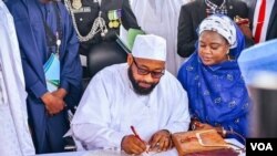 Sabon gwamnar Jihar Neja Umar Muhammed Bago