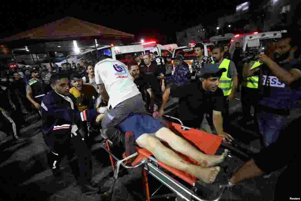  &nbsp; په عین حال کې د ترکیې جمهور رئیس رجب طیب اردوغان د غزې په روغتون ددې برید غندلو تر څنګ ویلي چې "دا اسرائیل د بریدونو تازه نمونه ده چې تر ټولو اساسي بشري ارزښتونو څخه خالي دي" &nbsp;