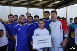 Nyu-Yorkdan kelgan futbolchilar