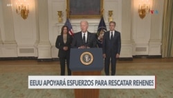 EEUU apoyará a Israel en sus esfuerzos para rescatar a rehenes de Hamás