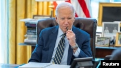 Biden razgovara sa Netanyahuom preko telefona, 4. april 2024.