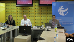 Konferencija za medije o junskim lokalnim izborima organizacije Transparentnost Srbija 