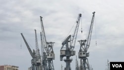 Porto de Lobito, Benguela, Angola