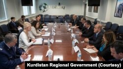 کۆبوونەوەی شاندی حکومەتی هەرێم لەگەڵ وەزارەتی بەرگری ئەمەریکا لە ڕۆژی 29-2-2024