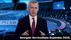 ნატოს გენერალური მდივანი იენს სტოლტენბერგი