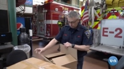 Nyu-York: Ukrainalik o’t o’chiruvchilar uchun jihozlar