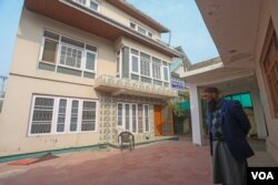 The house of a pro-freedom or pro-freedom or separatist leader identified as Shabir Ahmad Shah was attached on 4 November earlier this year. The two story house was used by Shabir Ahmad Shah as his office. (Wasim Nabi/VOA)