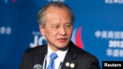 추이톈카이 미국 주재 중국대사 (자료사진)