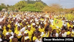 Comício do MLSTP-PSD, São Tomé e Príncipe