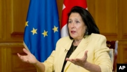 სალომე ზურაბიშვილი, საქართველოს პრეზიდენტი.