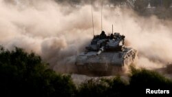 تانک اسراییل در غزه