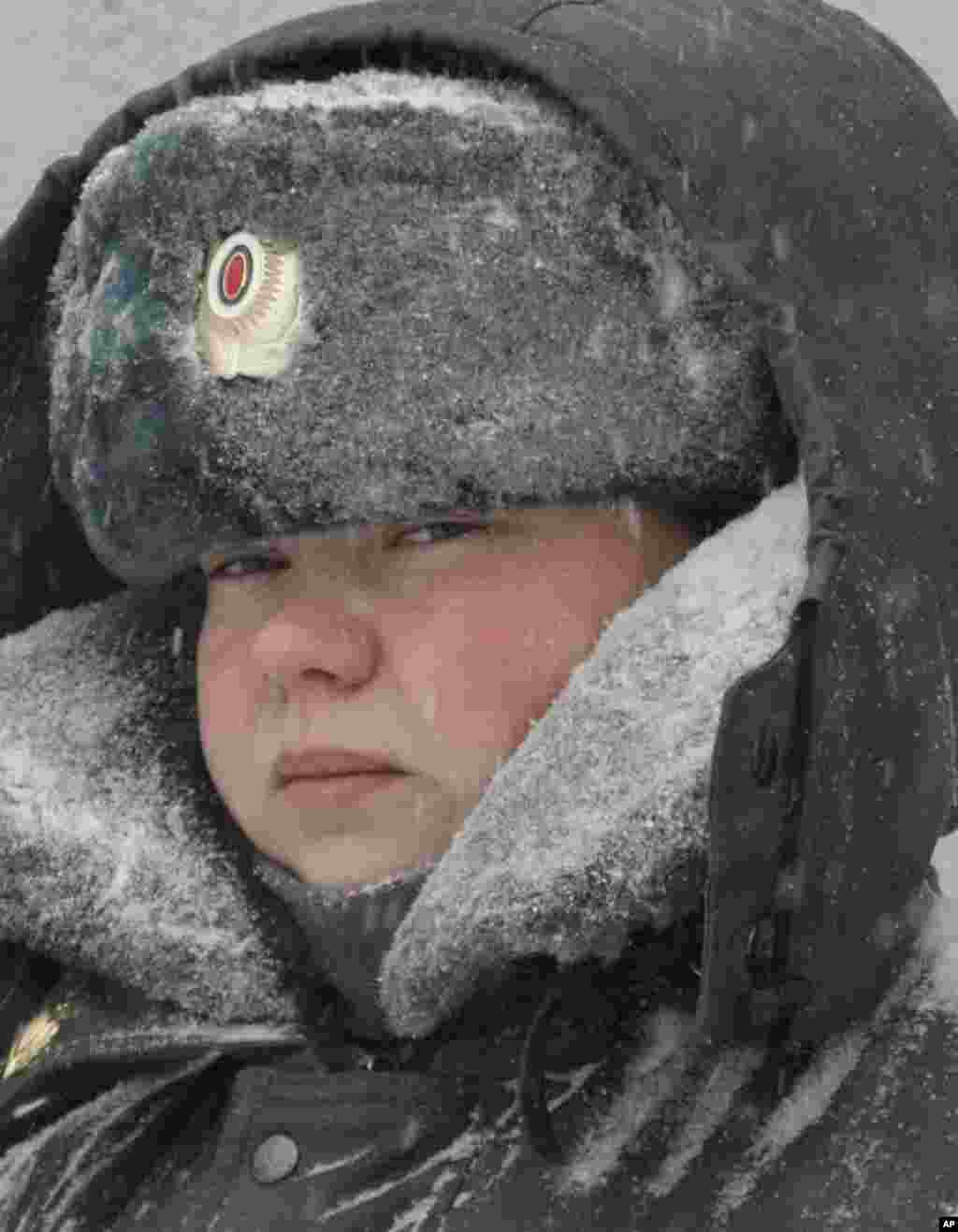 Wata 'yar sanda a Rasha ta takura saboda tsabar sanyi