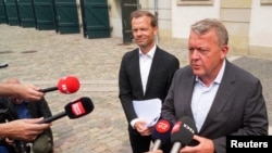 لارس لوکه راسموسن، وزیر خارجه دانمارک. ۳۱ ژوئیه، ۲۰۲۳.