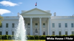 미국 워싱턴의 백악관.