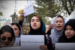 اعتراض زنان در کابل - ۷ دی ۱۴۰۰