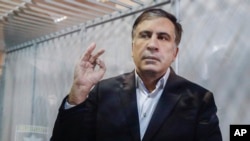 საქართველოს ყოფილი პრეზიდენტი და ოდესის ყოფილი გუბერნატორი მიხეილ სააკაშვილი