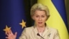 Президентка Єврокомісії Урсула фон дер Ляєн у Києві пообіцяла допомогу Україні та нові санкції проти Росії. Anatolii STEPANOV/AFP
