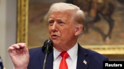 Президент Дональд Трамп. Март 2025 г. 