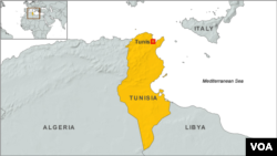 Tunisia map