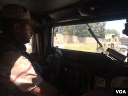 Five Iraqi divisions are now deployed in northwestern Mosul, fighting to retake the bulk of the city and surround the densely populated Old City, which has stalled the battle for weeks, in Mosul, Iraq, May 4, 2017. (H. Murdock/VOA)