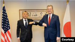 美國負責東亞和太平洋事務的首席外交官康達（Daniel Kritenbrink）2021年11月8日在東京與日本官員會晤（ 來自美國駐東京大使館推特賬號）