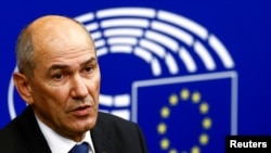 Премьер-министр Словении Янез Янша