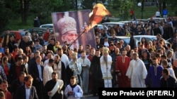 Litija u Nikšiću 12. maja 2020. (Foto: RFE/RL/Savo Prelević) 