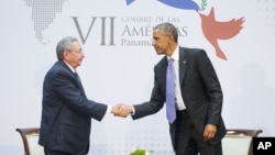 Рауль Кастро і Барак Обама