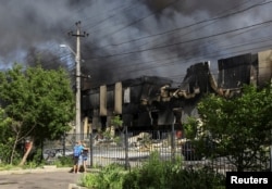 ภาพหลังพื้นที่เมืองโอเดสซา ทางใต้ของยูเครน ถูกโจมตีด้วยขีปนาวุธรัสเซีย เมื่อ 24 มิ.ย. 2567