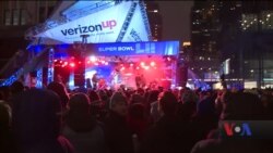 Супербол: що відбувається у фанзоні напередодні. Відео