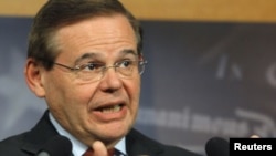 로버트 메넨네즈 미 상원 외교위원장. (자료사진)