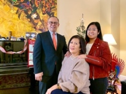 Rachmad Poetranto dan keluarga. (Foto: Rachmad Poetranto/koleksi pribadi)