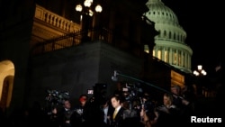 Republikanac desnog krila partije Met Gejc nakon što je podneo inicijativu da se smeni predsedavajući Predstavničkog doma (Foto: REUTERS/Jonathan Ernst)