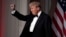 FILE - President-elect Donald Trump gestures after speaking during an America First Policy Institute gala at his Mar-a-Lago estate, Nov. 14, 2024, in Palm Beach, Florida.