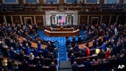 美國總統拜登發表國情咨文演說。 （資料照片，2022年3月1日）