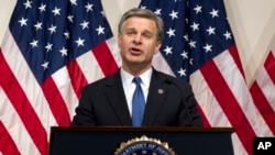 رئیس پلیس فدرال آمریکا، کریستوفر ری - آرشیو