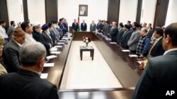 دیدار آقای عبدالله با شماری از افغانها در دهلی جدید