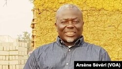 Mokambi ya ba ex-milice Ninja, Pasteur Ntumi, Congo, 21 août 2018. (VOA/Arsène Sévérin)