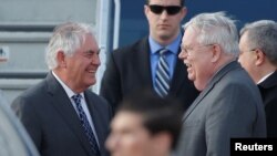 რექს ტილერსონი რუსეთში ჩავიდა