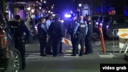 La police est intervenue après qu'un véhicule a foncé sur une foule à La Nouvelle-Orléans, faisant au moins 10 morts, selon les autorités (Reuters)
