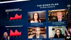 جو بایدن رئیس جمهوری منتخب آمریکا از هفته پیش دیدار خود با کارشناسان حوزه سلامت را آغاز کرده بود. 