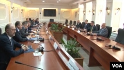 Sastanak koordinacionog tima Kosova za dijalog s Beogradom, u Prištini, 14. januara 2019. godine