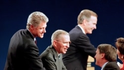 AP - BUSH CLINTON PEROT DEBATE 1992