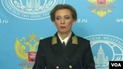 რუსეთის საგარეო საქმეთა სამინისტროს პრეს-სპიკერი მარია ზახაროვა