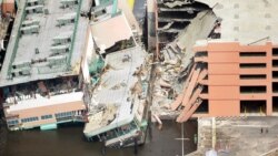 Разрушенные ураганом здания в Билокси, Миссиссипи