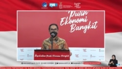 Dirut PT Bio Farma Honesti Basyir dalam telekonferensi pers di Jakarta, Selasa (8:12) mengatakan kandidat vaksin COVID-19 Sinovac akan segera di uji mutunya bersama BPOM (Foto: VOA).